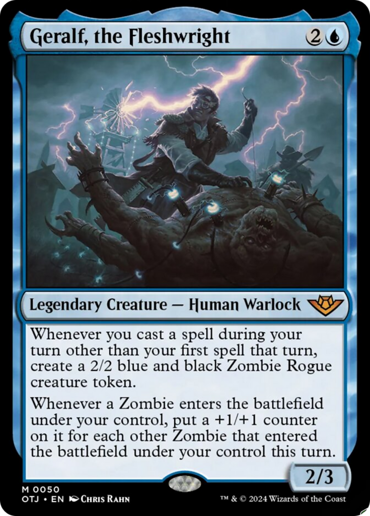Geralf, the Fleshwright [Outlaws of Thunder Junction] - Magic: The Gathering - Card Brawlers | Quebec | Canada |