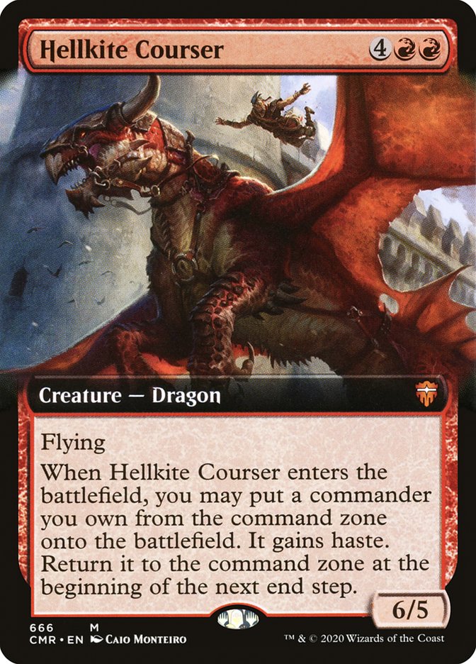 Hellkite Courser (Extended Art) [Commander Legends] - Magic: The Gathering - Card Brawlers | Quebec | Canada |