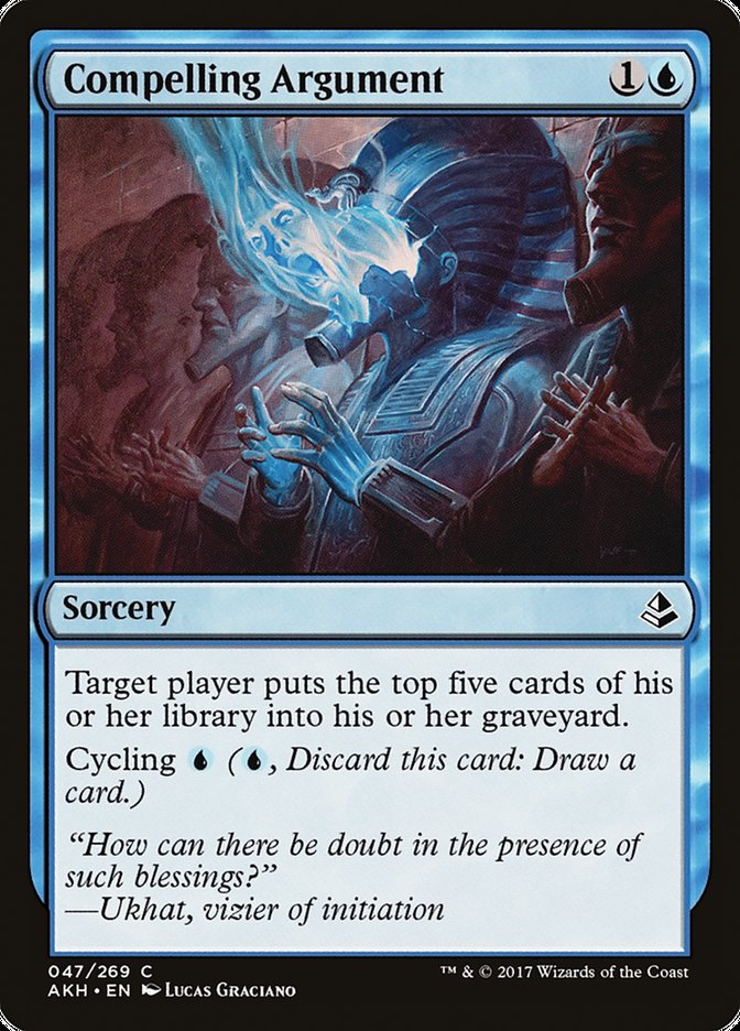 Compelling Argument [Amonkhet] - Magic: The Gathering - Card Brawlers | Quebec | Canada |