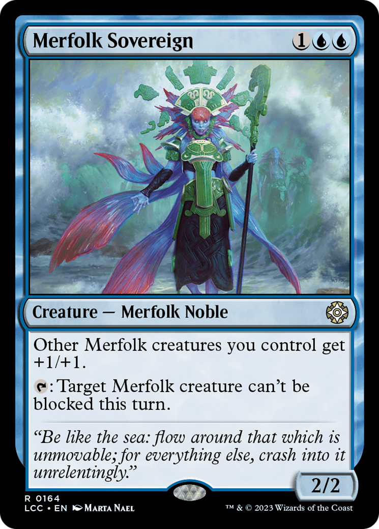 Merfolk Sovereign [The Lost Caverns of Ixalan Commander] - Magic: The Gathering - Card Brawlers | Quebec | Canada |