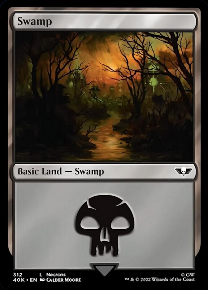 Swamp (312) [Warhammer 40,000] - Magic: The Gathering - Card Brawlers | Quebec | Canada |