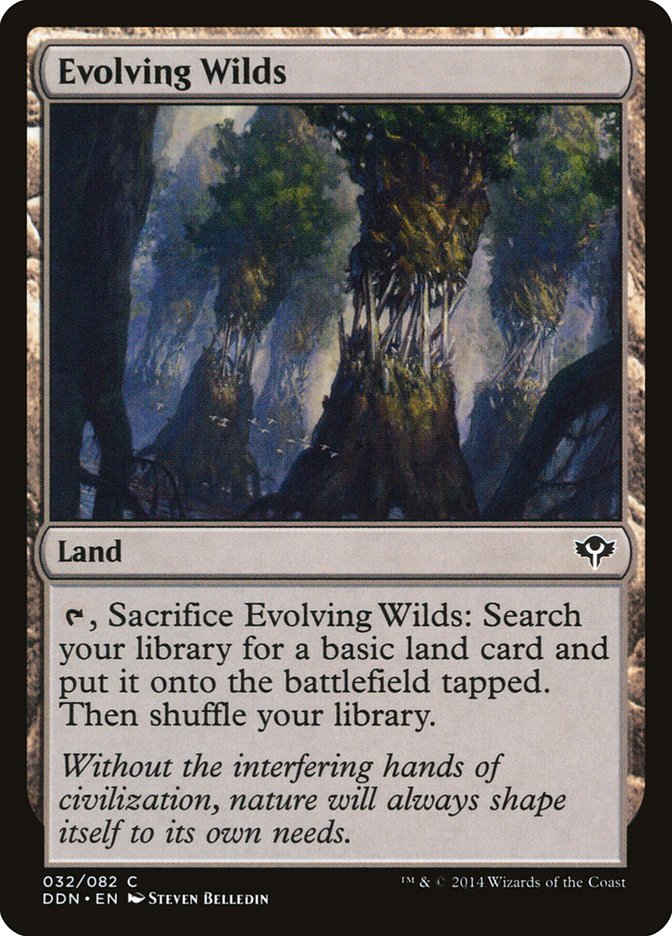 Evolving Wilds [Duel Decks: Speed vs. Cunning] - Magic: The Gathering - Card Brawlers | Quebec | Canada |