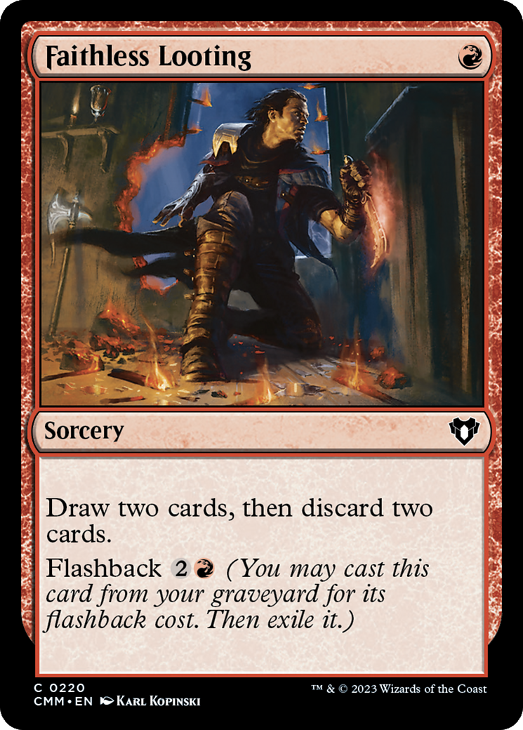 Faithless Looting [Commander Masters] - Magic: The Gathering - Card Brawlers | Quebec | Canada |