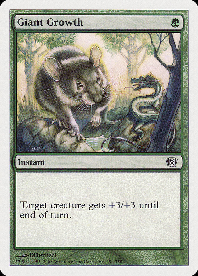 Giant Growth [Eighth Edition] - Magic: The Gathering - Card Brawlers | Quebec | Canada |