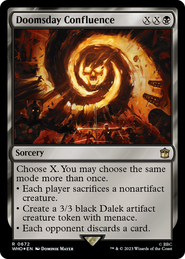 Doomsday Confluence (Surge Foil) [Doctor Who] - Magic: The Gathering - Card Brawlers | Quebec | Canada |