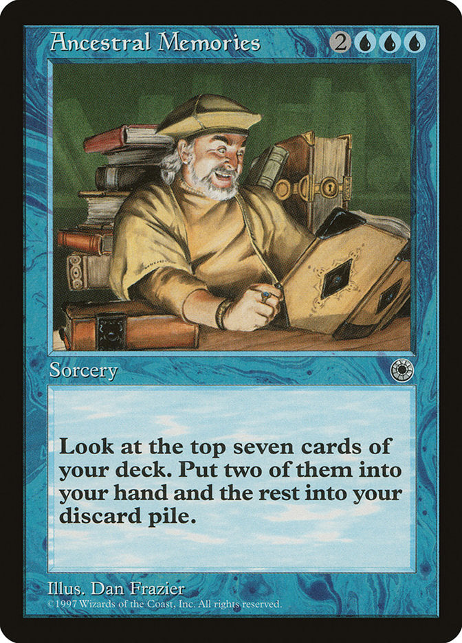 Ancestral Memories [Portal] - Magic: The Gathering - Card Brawlers | Quebec | Canada |