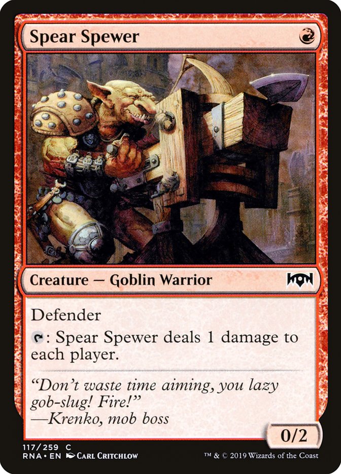 Spear Spewer [Ravnica Allegiance] - Magic: The Gathering - Card Brawlers | Quebec | Canada |