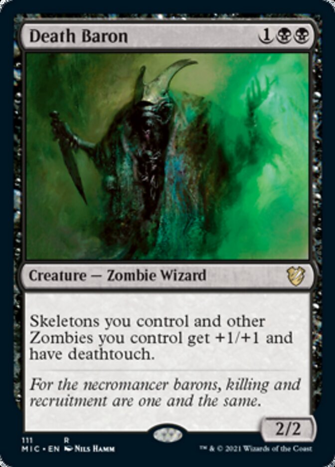Death Baron [Innistrad: Midnight Hunt Commander] - Magic: The Gathering - Card Brawlers | Quebec | Canada |