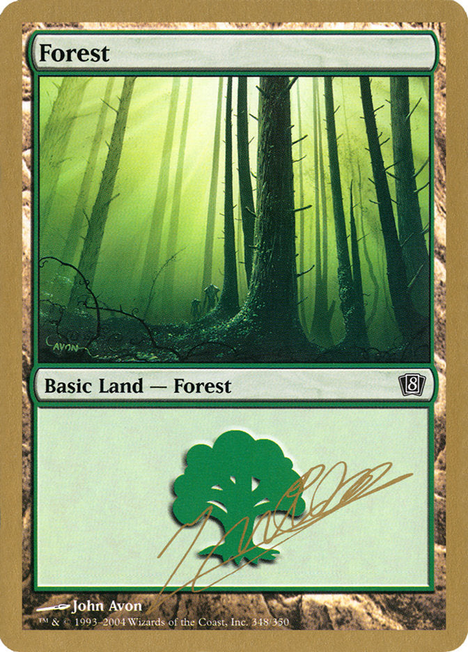 Forest (jn348) (Julien Nuijten) [World Championship Decks 2004] - Magic: The Gathering - Card Brawlers | Quebec | Canada |
