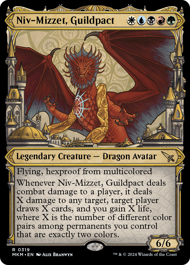 Niv-Mizzet, Guildpact (Showcase) (319) [Murders at Karlov Manor] - Magic: The Gathering - Card Brawlers | Quebec | Canada |