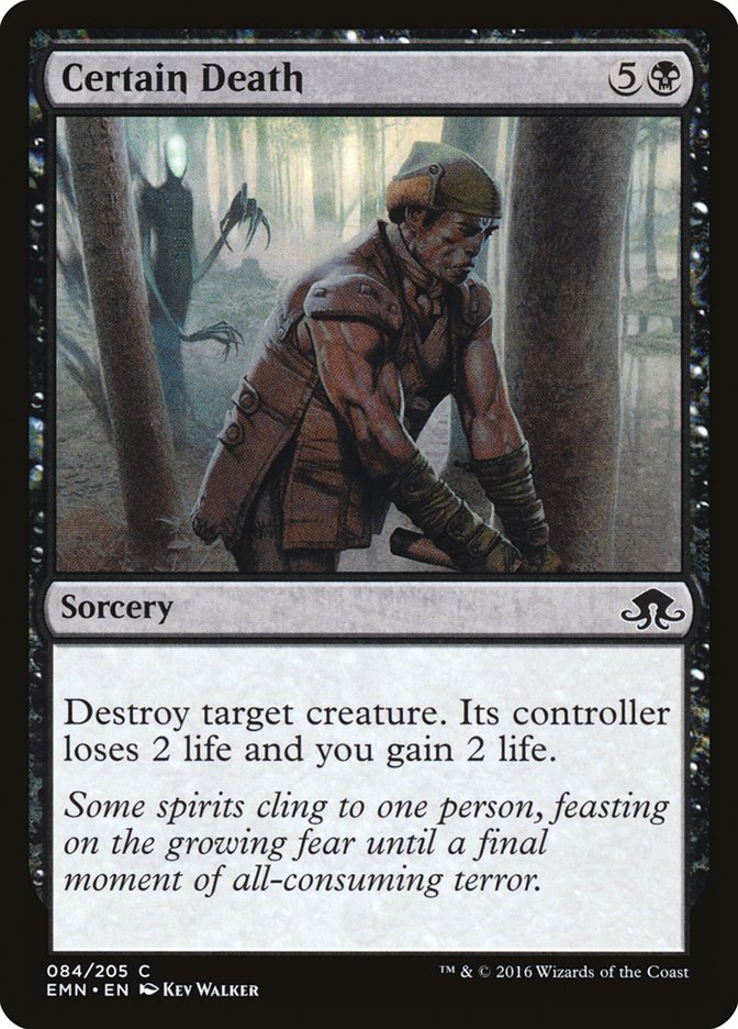 Certain Death [Eldritch Moon] - Magic: The Gathering - Card Brawlers | Quebec | Canada |