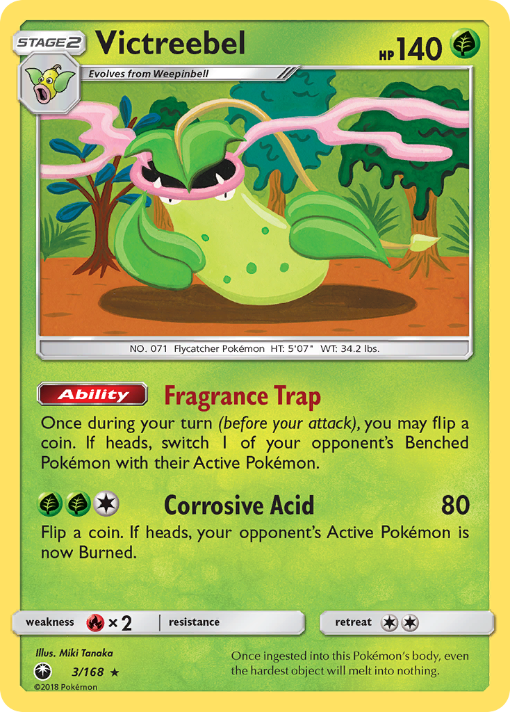 Victreebel (3/168) [Sun & Moon: Celestial Storm] - Pokémon - Card Brawlers | Quebec | Canada |