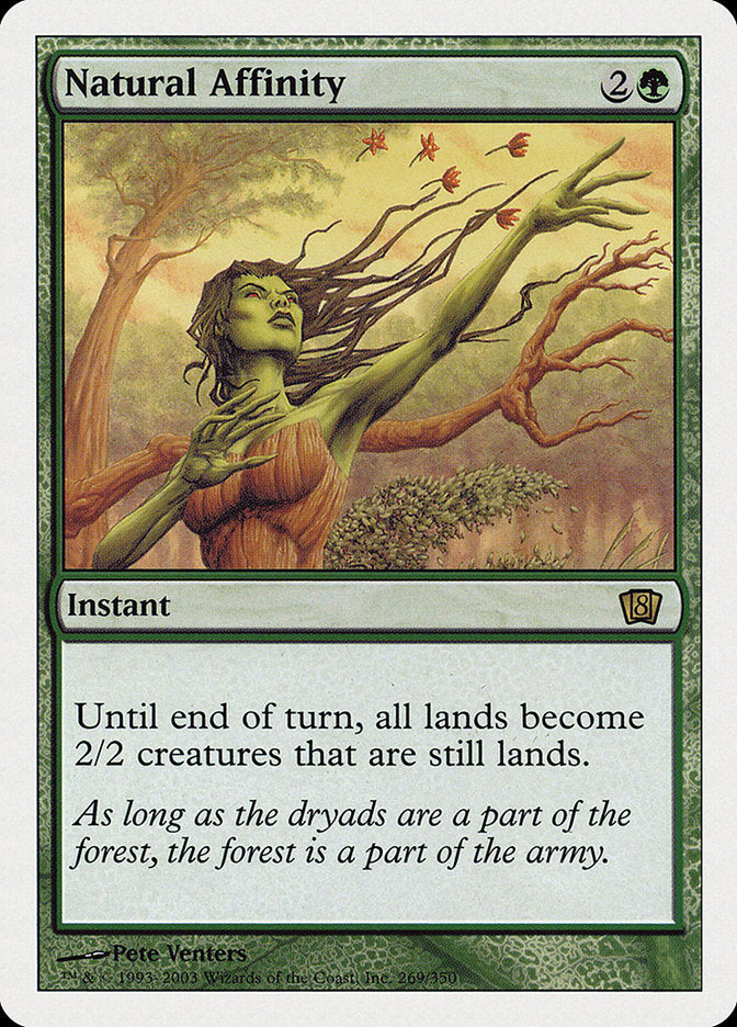 Natural Affinity [Eighth Edition] - Magic: The Gathering - Card Brawlers | Quebec | Canada |