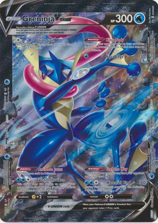 Greninja V-Union (Jumbo Card) [Sword & Shield: Black Star Promos] - Pokémon - Card Brawlers | Quebec | Canada |