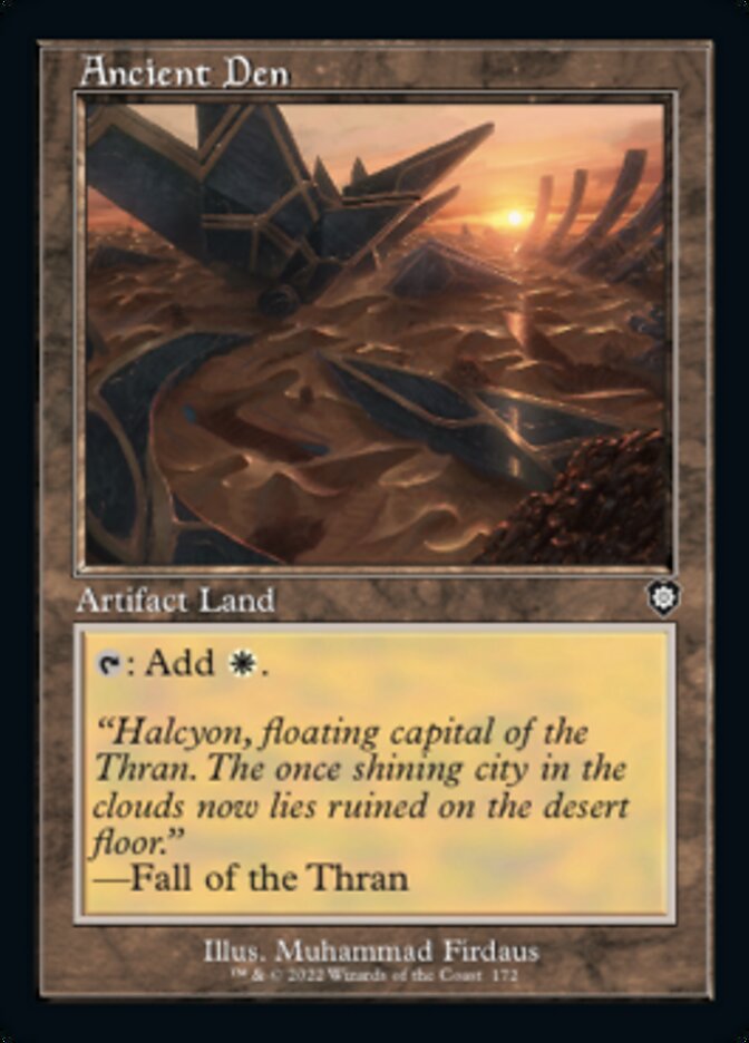 Ancient Den (Retro) [The Brothers' War Commander] - Magic: The Gathering - Card Brawlers | Quebec | Canada |