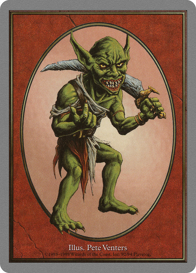 Goblin Token [Unglued Tokens] - Magic: The Gathering - Card Brawlers | Quebec | Canada |