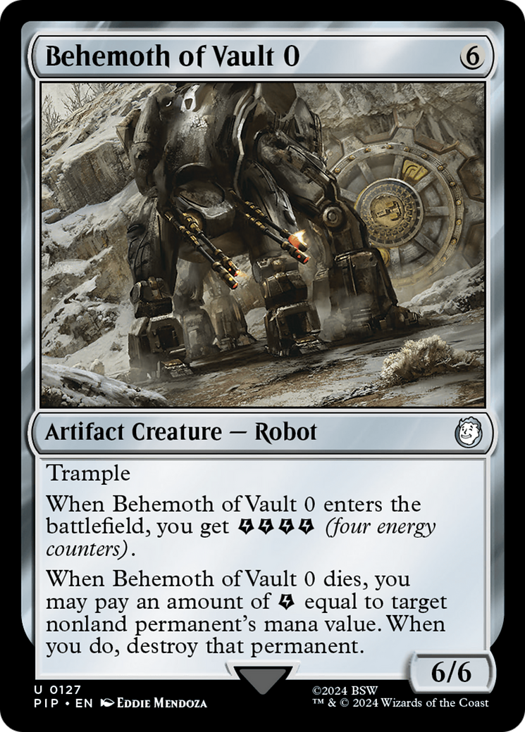 Behemoth of Vault 0 [Fallout] - Magic: The Gathering - Card Brawlers | Quebec | Canada |