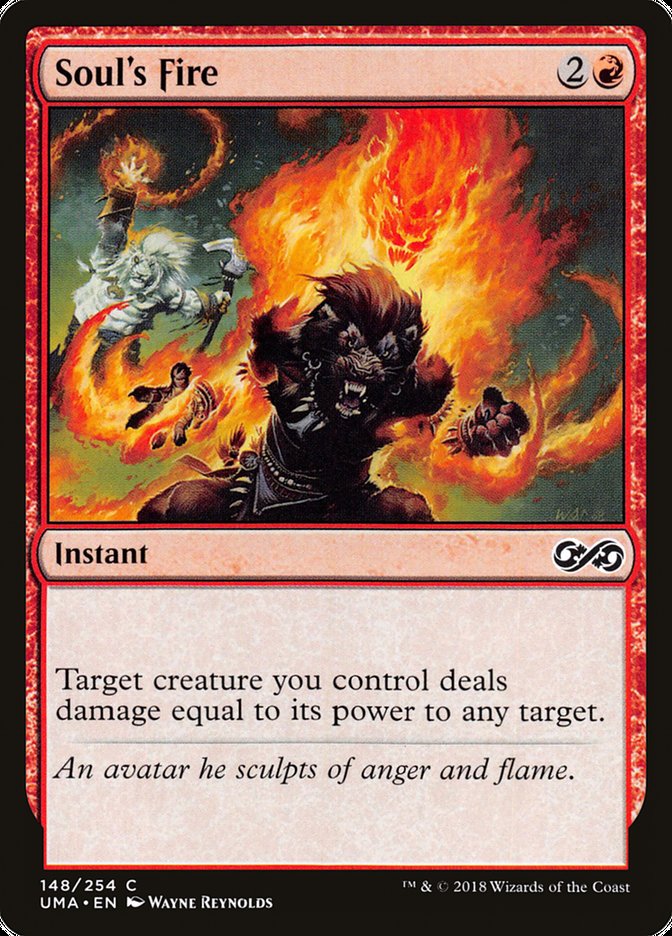 Soul's Fire [Ultimate Masters] - Magic: The Gathering - Card Brawlers | Quebec | Canada |