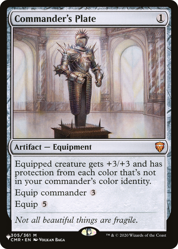 Commander's Plate [The List] - Magic: The Gathering - Card Brawlers | Quebec | Canada |