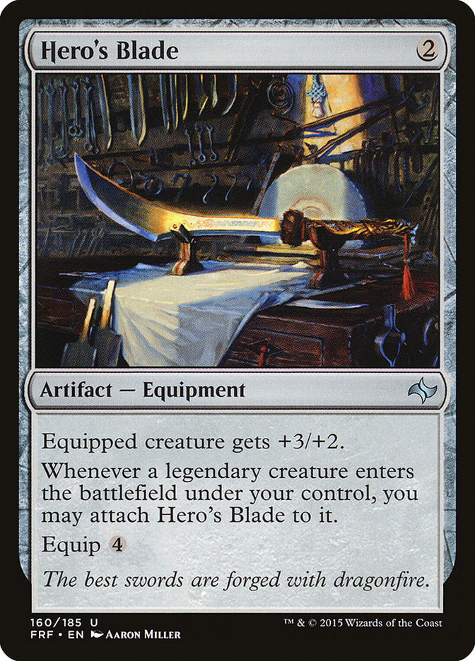Hero's Blade [Fate Reforged] - Magic: The Gathering - Card Brawlers | Quebec | Canada |