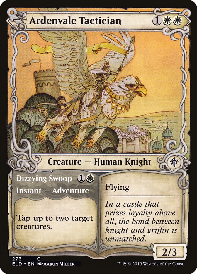Ardenvale Tactician // Dizzying Swoop (Showcase) [Throne of Eldraine] - Magic: The Gathering - Card Brawlers | Quebec | Canada |