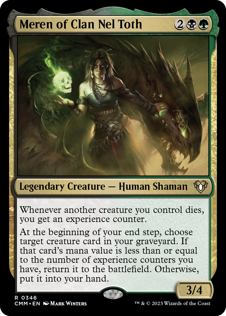 Meren of Clan Nel Toth [Commander Masters] - Magic: The Gathering - Card Brawlers | Quebec | Canada |