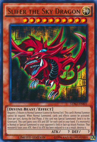 Slifer the Sky Dragon [LDK2-ENS01] Ultra Rare - Yu-Gi-Oh! - Card Brawlers | Quebec | Canada |