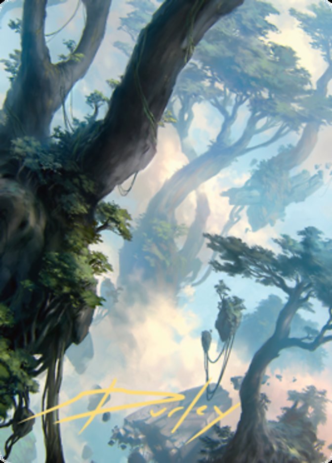 Forest 1 Art Card (Gold-Stamped Signature) [Zendikar Rising Art Series] - Magic: The Gathering - Card Brawlers | Quebec | Canada |