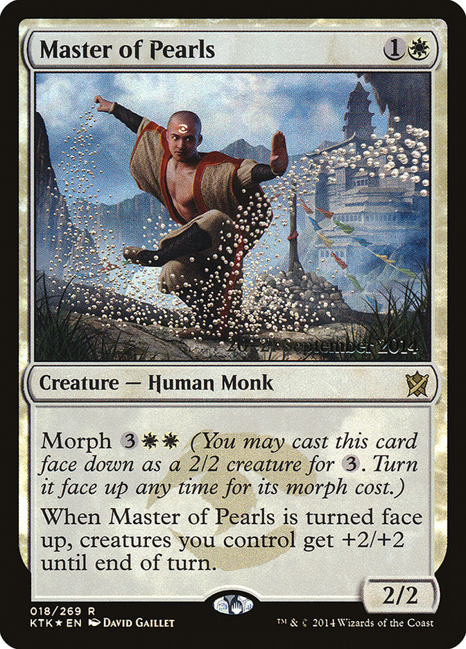 Master of Pearls [Khans of Tarkir Prerelease Promos] - Magic: The Gathering - Card Brawlers | Quebec | Canada |