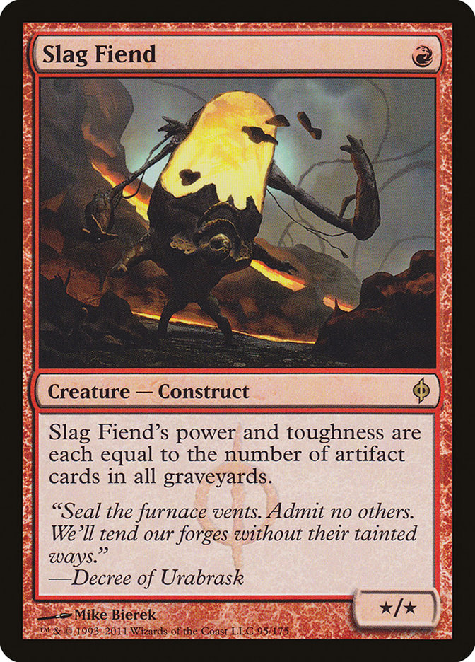 Slag Fiend [New Phyrexia] - Magic: The Gathering - Card Brawlers | Quebec | Canada |