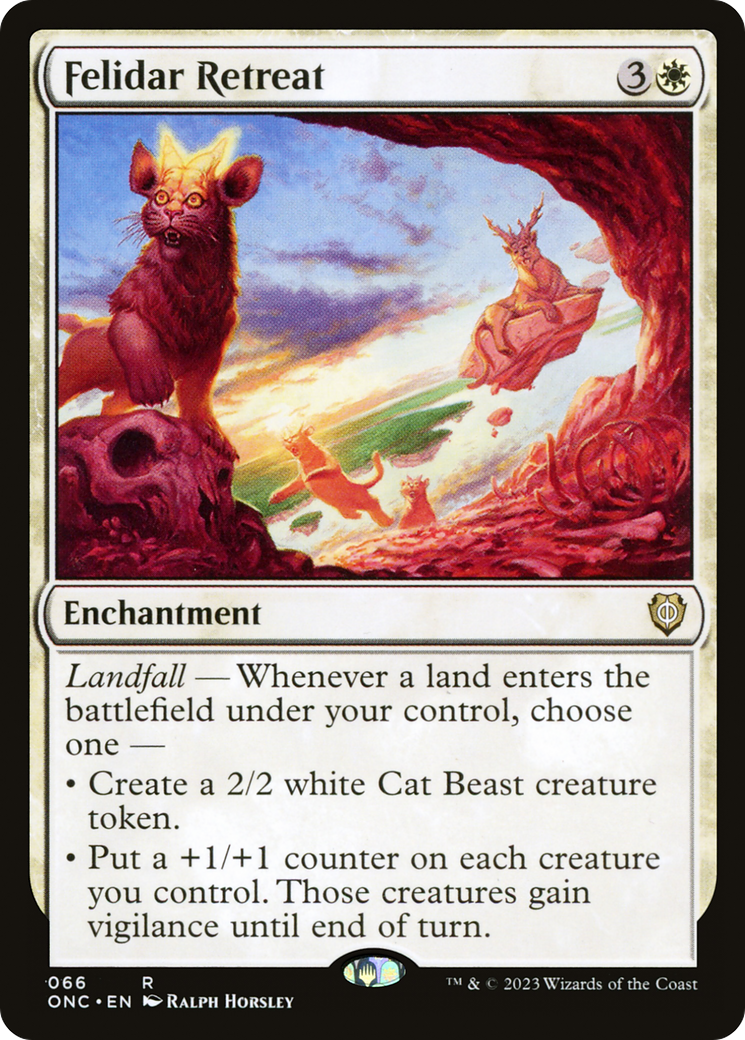 Felidar Retreat [Phyrexia: All Will Be One Commander] - Magic: The Gathering - Card Brawlers | Quebec | Canada |