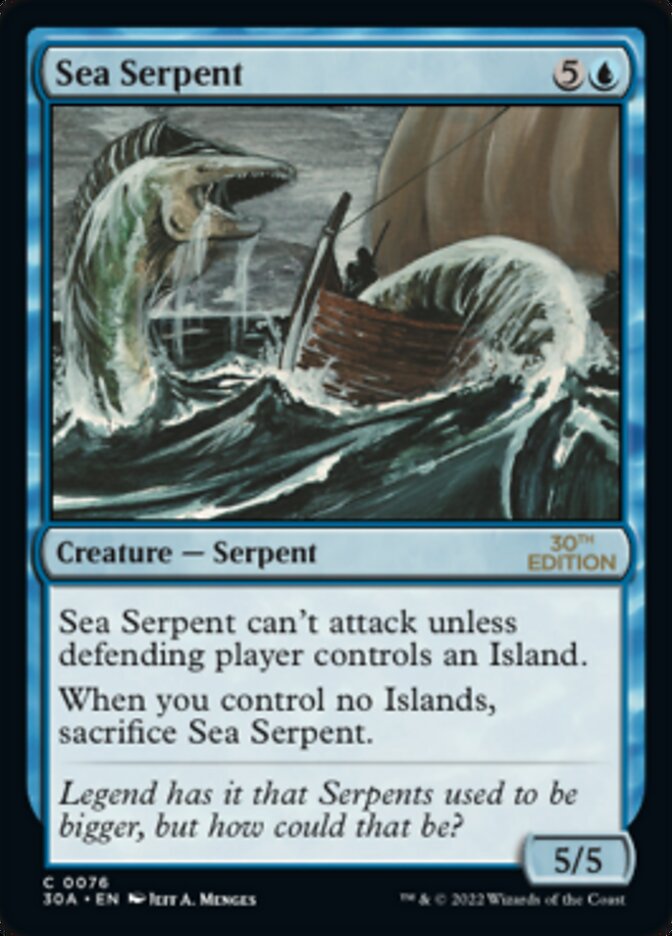 Sea Serpent [30th Anniversary Edition] - Magic: The Gathering - Card Brawlers | Quebec | Canada |
