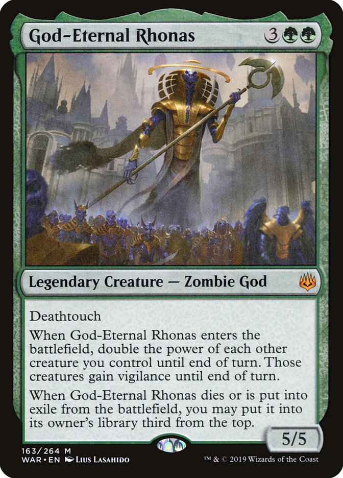 God-Eternal Rhonas [War of the Spark] - Magic: The Gathering - Card Brawlers | Quebec | Canada |