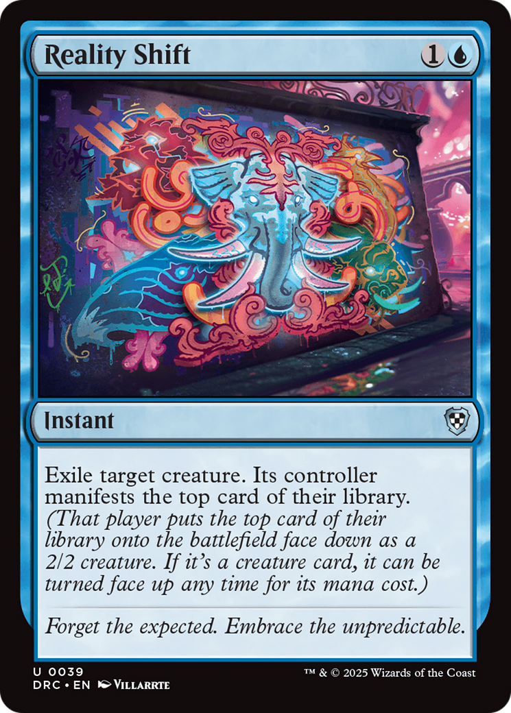 Reality Shift [Aetherdrift Commander] - Magic: The Gathering - Card Brawlers | Quebec | Canada |