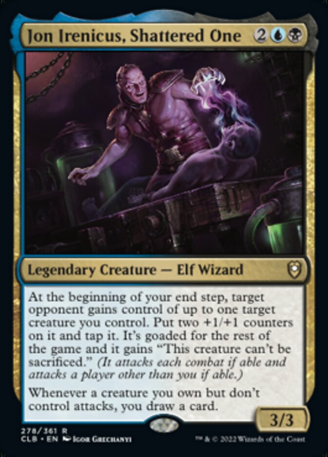 Jon Irenicus, Shattered One [Commander Legends: Battle for Baldur's Gate] - Magic: The Gathering - Card Brawlers | Quebec | Canada |