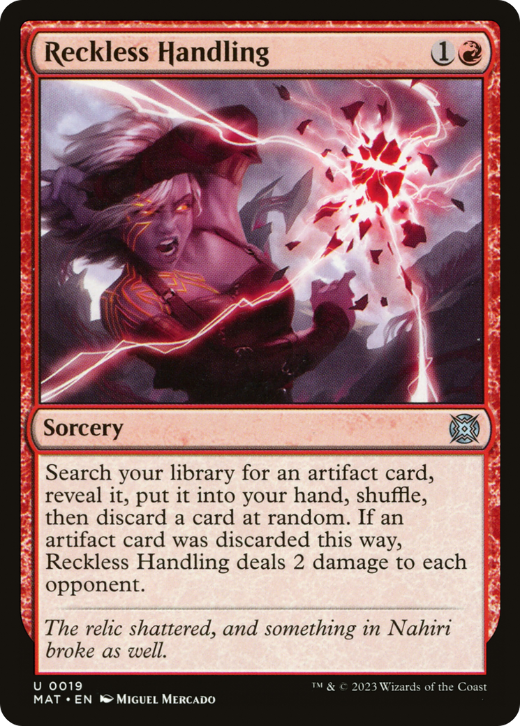 Reckless Handling [March of the Machine: The Aftermath] - Magic: The Gathering - Card Brawlers | Quebec | Canada |