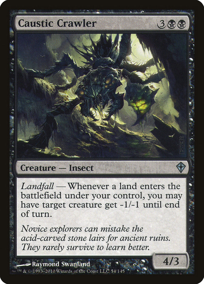 Caustic Crawler [Worldwake] - Magic: The Gathering - Card Brawlers | Quebec | Canada |
