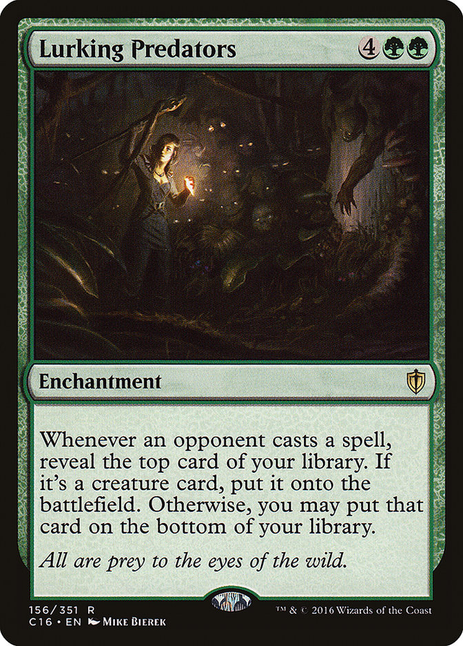 Lurking Predators [Commander 2016] - Magic: The Gathering - Card Brawlers | Quebec | Canada |