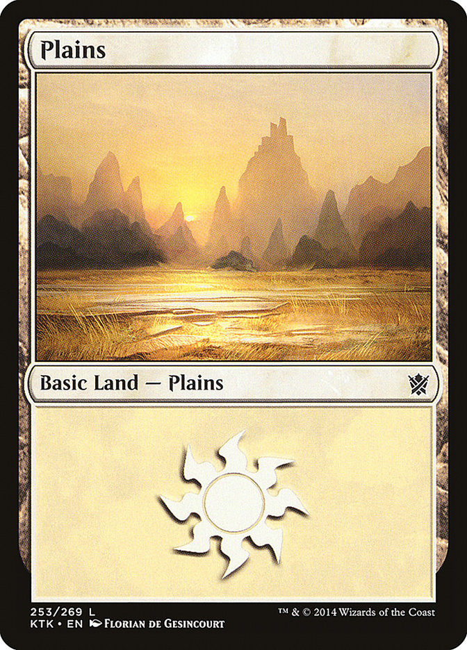 Plains (253) [Khans of Tarkir] - Magic: The Gathering - Card Brawlers | Quebec | Canada |