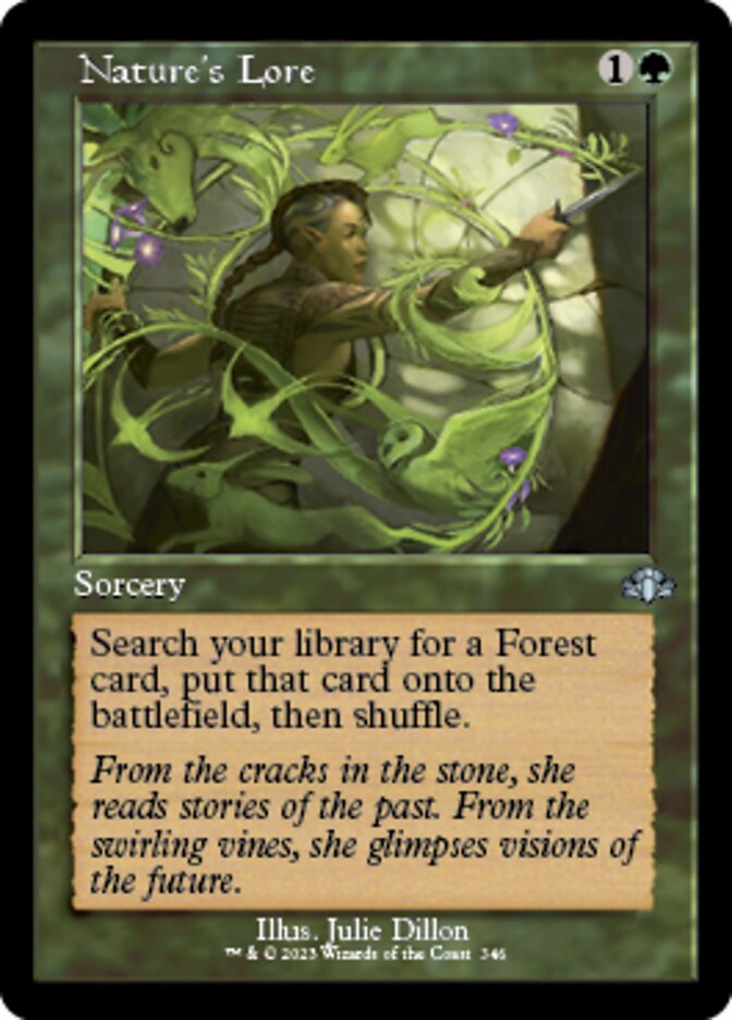Nature's Lore (Retro) [Dominaria Remastered] - Magic: The Gathering - Card Brawlers | Quebec | Canada |