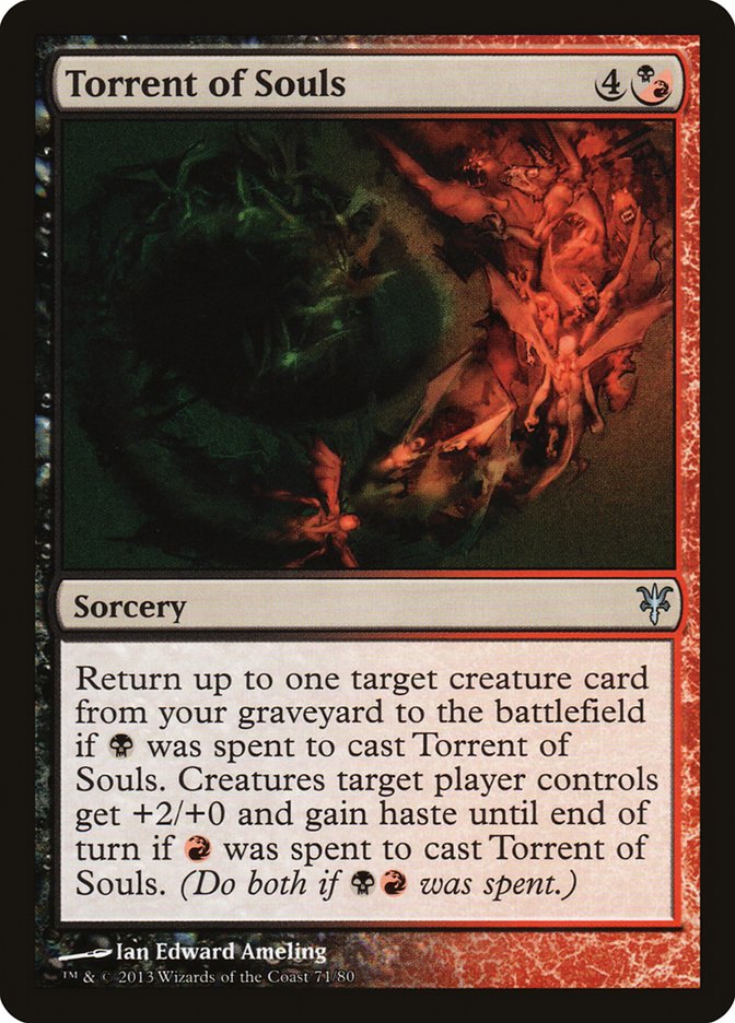 Torrent of Souls [Duel Decks: Sorin vs. Tibalt] - Magic: The Gathering - Card Brawlers | Quebec | Canada |