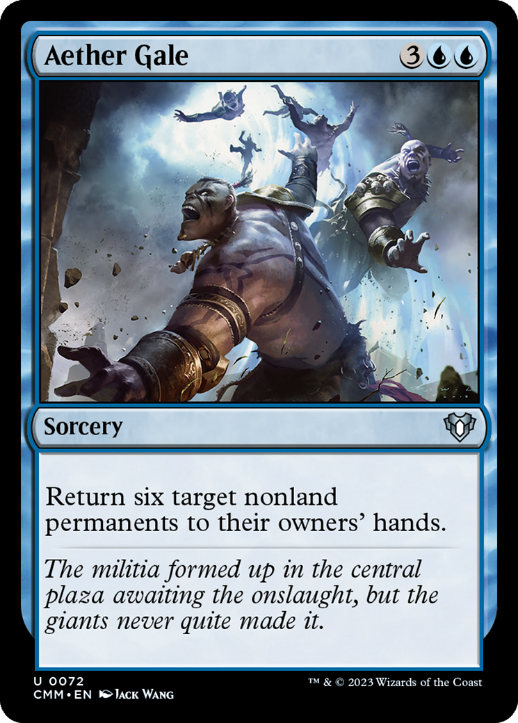 Aether Gale [Commander Masters] - Magic: The Gathering - Card Brawlers | Quebec | Canada |