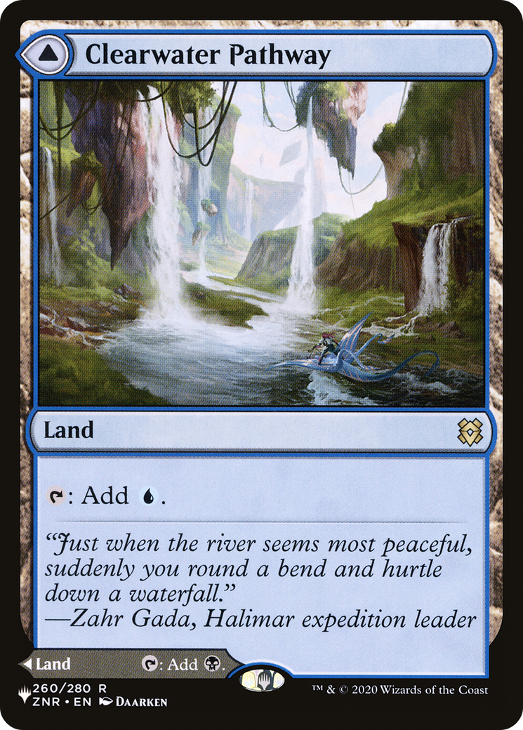 Clearwater Pathway // Murkwater Pathway [Secret Lair: From Cute to Brute] - Magic: The Gathering - Card Brawlers | Quebec | Canada |