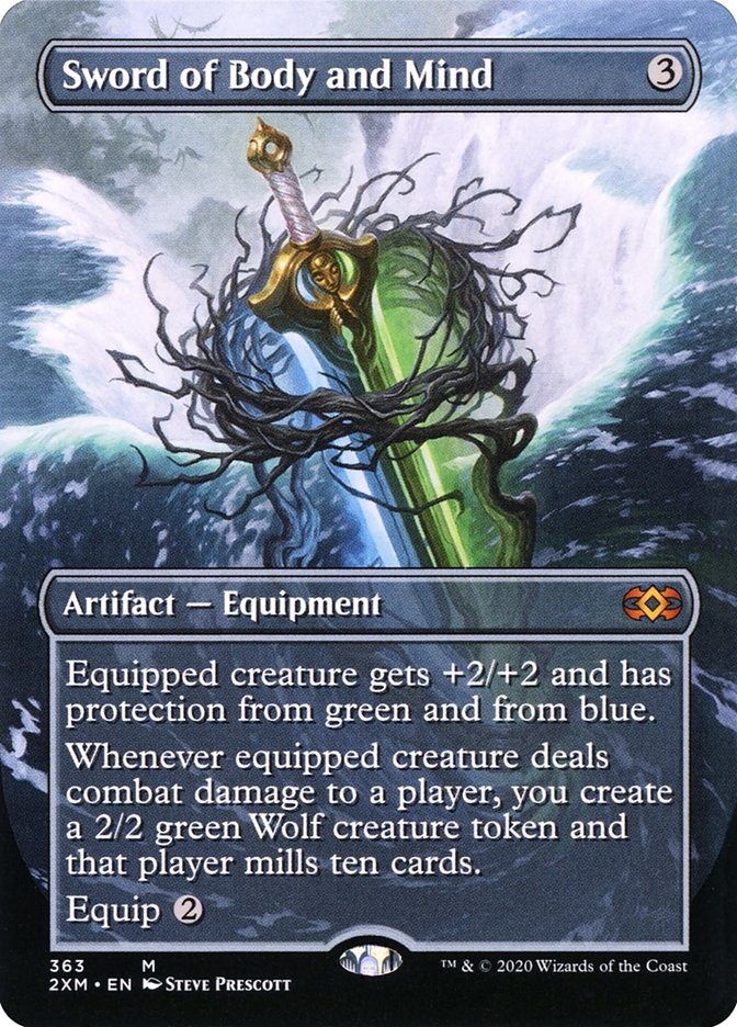 Sword of Body and Mind (Toppers) [Double Masters] - Magic: The Gathering - Card Brawlers | Quebec | Canada |