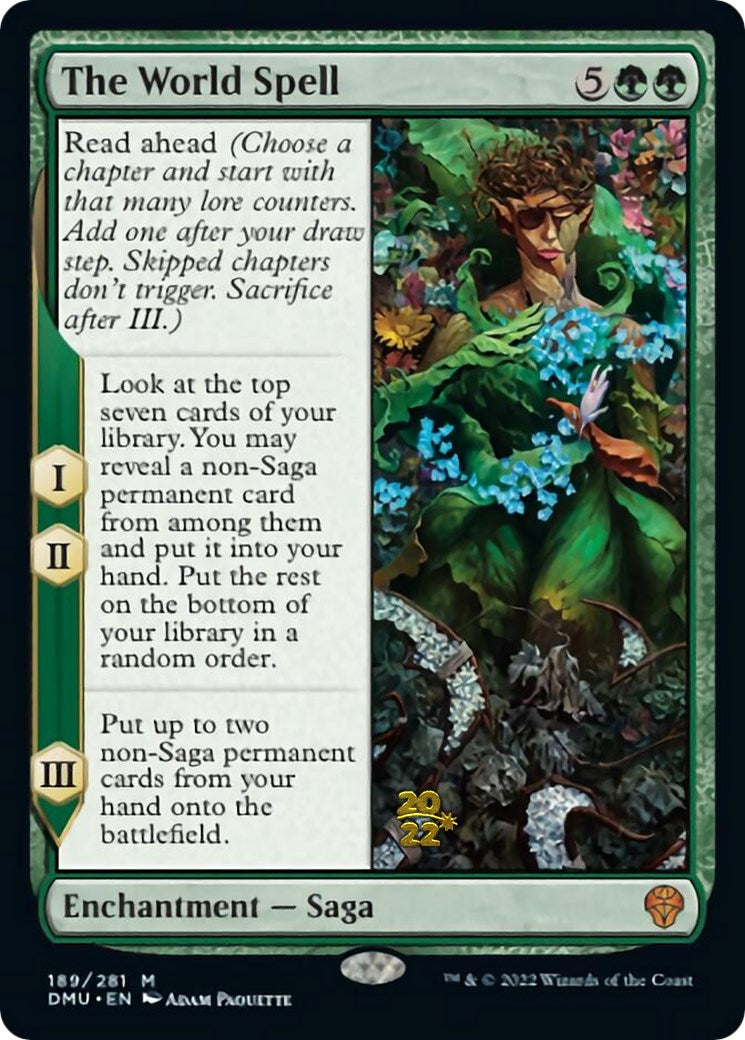 The World Spell [Dominaria United Prerelease Promos] - Magic: The Gathering - Card Brawlers | Quebec | Canada |