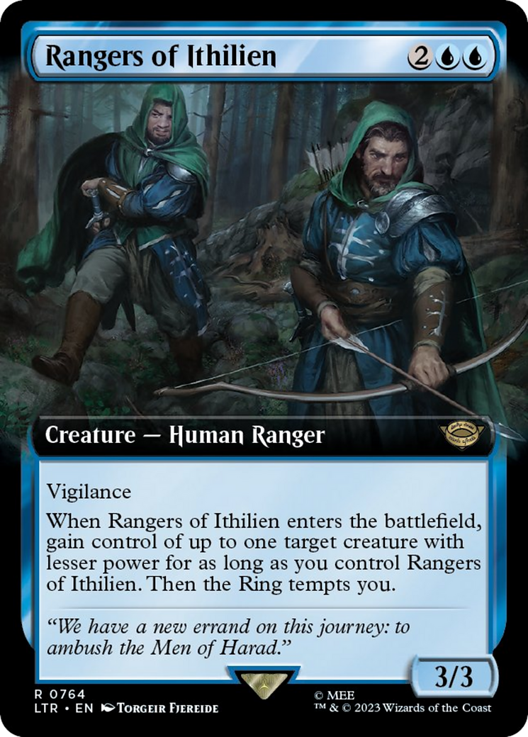 Rangers of Ithilien (Extended Art) (Surge Foil) [The Lord of the Rings: Tales of Middle-Earth] - Magic: The Gathering - Card Brawlers | Quebec | Canada |