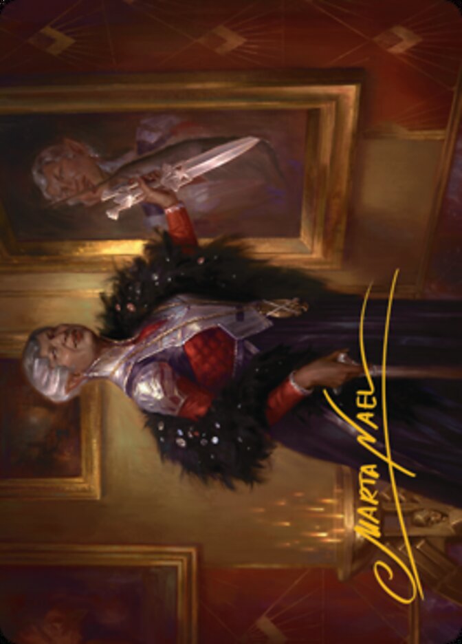 Evelyn, the Covetous Art Card (Gold-Stamped Signature) [Streets of New Capenna Art Series] - Magic: The Gathering - Card Brawlers | Quebec | Canada |