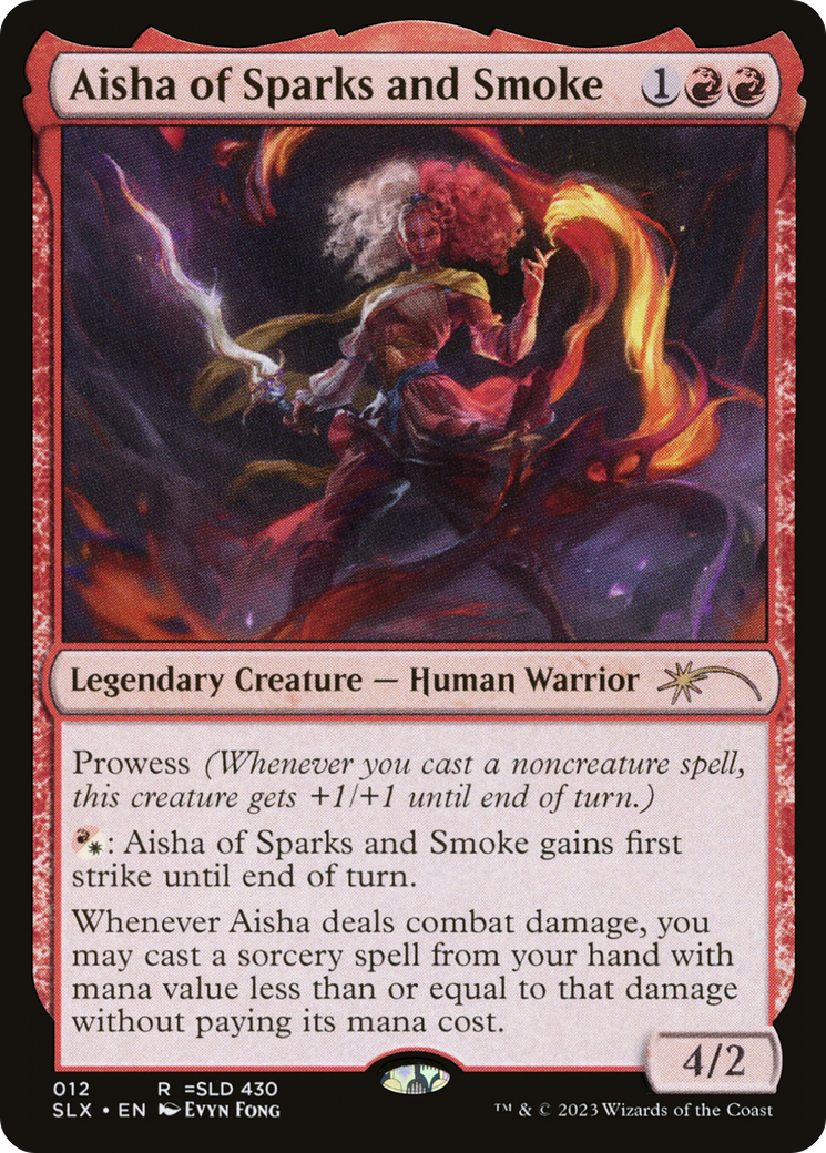 Aisha of Sparks and Smoke [Secret Lair: Universes Within] - Magic: The Gathering - Card Brawlers | Quebec | Canada |