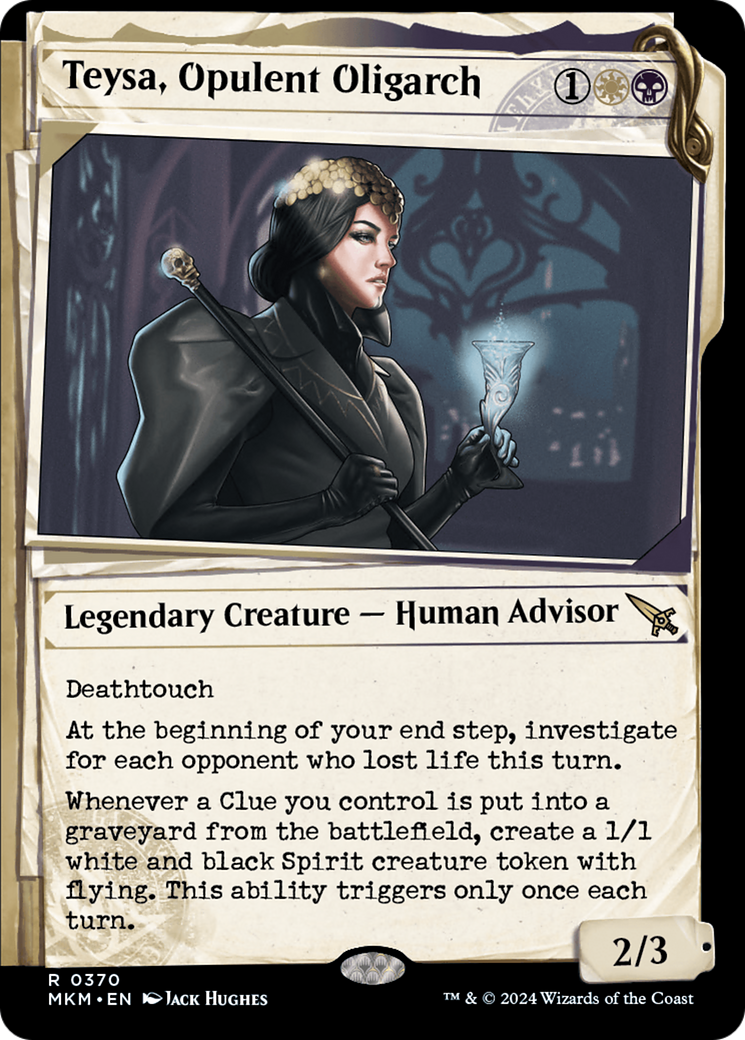 Teysa, Opulent Oligarch (Showcase) (0370) [Murders at Karlov Manor] - Magic: The Gathering - Card Brawlers | Quebec | Canada |