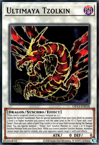Ultimaya Tzolkin [OP13-EN018] Common - Yu-Gi-Oh! - Card Brawlers | Quebec | Canada |